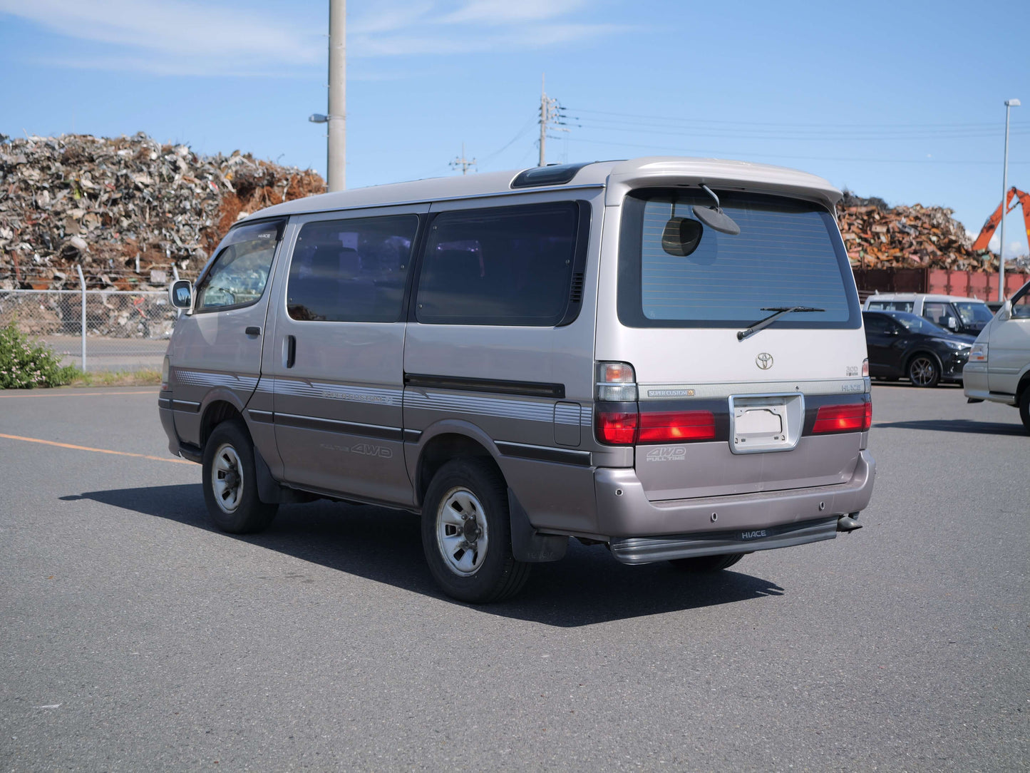 1996 TOYOTA HIACE SUPER CUSTOM G 4WD DIESEL VAN