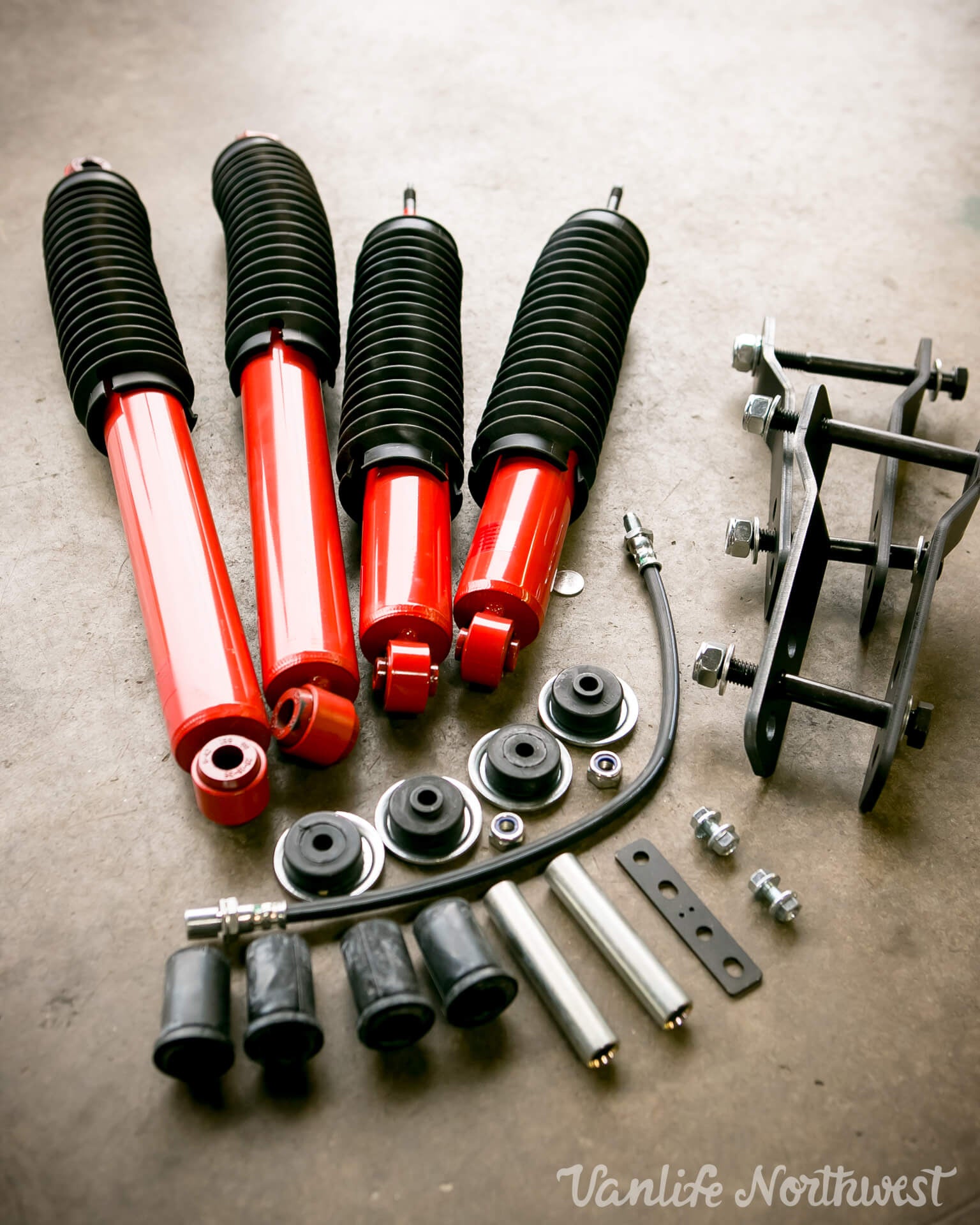 Lift Kit - 4WD Leaf Spring Models – Vanlife Northwest