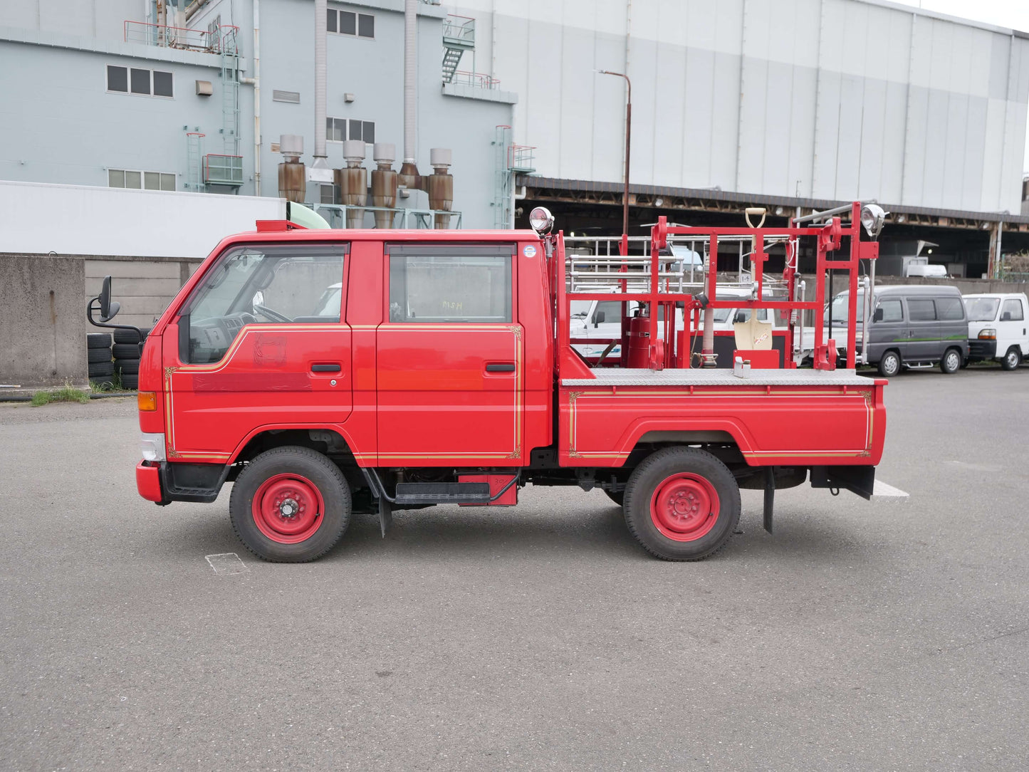 1998 TOYOTA Hiace 4wd Double Cab Diesel Fire Truck