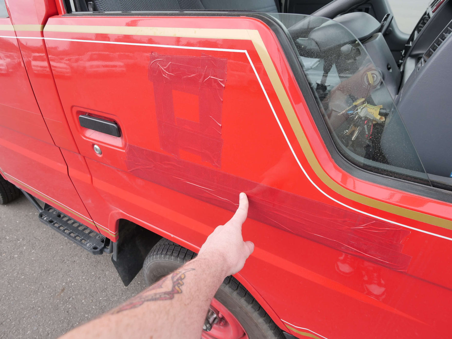 1998 TOYOTA Hiace 4wd Double Cab Diesel Fire Truck